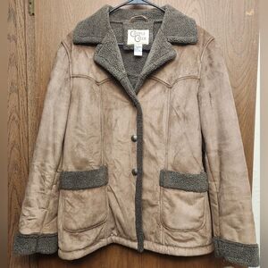 Cripple Creek Women's Tan Bomber Jacket